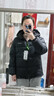 雅鹿三防免洗短款羽绒服女款2025年冬新款连帽蓄热保暖面包服京东自营 实拍图