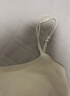 草本初色免穿内衣女背心美背打底内搭一体式带杯垫文胸 月光白【长款】 M 实拍图
