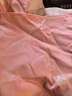 LOVO罗莱家纺 全棉四件套纯棉被套被罩双人床上用品220*240cm粉色 实拍图