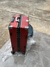 狄斯顿保罗  铝框行李箱男女新款拉杆箱万向轮拉杆箱大容量旅行箱登机密码箱 酒红色-加厚合金框【箱体可坐人】 24英寸 实拍图