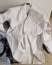 建超服饰纯棉化学实验服白大褂工作服白袍子全棉防尘服卫生白大衣男女款 全棉白大褂男式松紧袖口 XL 实拍图