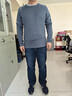 艾伦伯顿（Alen Botun）冬季跑步运动套装男士加绒防风保暖外套冬天训练速干长裤健身衣服 三件套灰色【防风 加绒 保暖】 2XL 实拍图