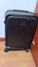 米家小米行李箱20英寸拉杆箱可登机旅行箱侧开盖密码箱男女皮箱子炭黑 实拍图