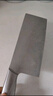 十八子作 不锈钢家用菜刀 耐滑手柄刀具盈光切片刀SL1703-B【彩盒装】 实拍图
