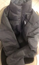 安踏（ANTA）面包羽绒服丨四防短款羽绒服男冬季立领夹克外套男士加厚保暖棉服 四防科技-男装灰7916-2 L 实拍图