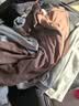 猫人儿童内衣套装纯棉男童中高领秋衣秋裤青少年内衣 中领麻灰 150  实拍图