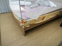 全友家居 现代简约主卧室木板床1.5x2米北欧原木色双人板式床政府补贴 实拍图