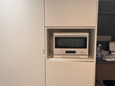 东芝（TOSHIBA）微烤一体机微波炉烤箱家用 东芝小奶椰特色石窑烤 20L ER-YR2211CNX 奶黄白 东芝小奶椰YR2211 实拍图