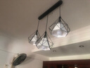 雷士（NVC） 餐厅灯 北欧灯具 铁艺吧台餐吊灯 工业风现代简约创意灯具餐厅灯 北欧3头餐吊灯【带5瓦白光光源】 实拍图