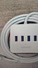 绿联USB3.0分线器扩展坞 集线器HUB拓展坞高速4口 适用笔记本电脑台式机一拖多接口转换器转接头延长线 【USB3.0*4+C口供电】方形款 1.5米 实拍图