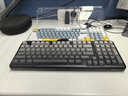 达尔优（dareu）A98专业版98配列无线三模机械游戏键盘RGB客制化Gasket结构8000mA天空轴V3-白烟青侧刻 实拍图