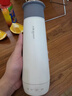 东菱（Donlim）便携烧水壶电热水杯家用旅行烧水杯小型冲奶防烫办公室保温杯 DL-B1棉云白 实拍图