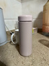 米家 保温杯 316不锈钢水杯 男女士杯子 大容量茶杯便携 350ml粉色 实拍图