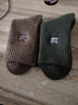 猫人3双装35%羊毛袜子男士袜子男冬季加厚保暖袜男毛圈袜睡眠袜男 实拍图