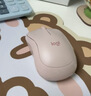 罗技（Logitech）M196 无线蓝牙鼠标 办公鼠标 笔记本商务办公家用 小巧便携 对称手型 玫瑰粉 实拍图