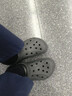 卡骆驰（CROCS）洞洞鞋贝雅男鞋女鞋轻便耐磨一脚蹬拖鞋休闲鞋|10126 黑色-001 45 (290mm) 实拍图