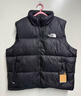 北面（The North Face）美版1996 RETRO NUPTSE羽绒马甲男女款700蓬 NF0A3JQQ男款LE4-黑色 XL 实拍图