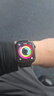 Apple/苹果 Watch S11 智能手表GPS款46毫米亮黑色铝金属表壳黑色运动型表带S/M MEVG4CH/B 实拍图