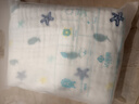 洁丽雅（Grace）A类纯棉婴儿纱布浴巾男女宝宝洗澡巾新生儿用品大毛巾被110*110cm 实拍图