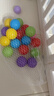 澳乐 儿童玩具波波海洋球池游戏围栏球池 6.5/5.5CM 120装生日礼物 实拍图