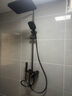 惠达（HUIDA）淋浴花洒套装巨幕增压精铜主体家用卫生间沐浴洗澡花洒全套TS105S 实拍图
