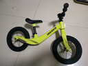 乐卡（Lecoco）儿童平衡车1-3-6岁滑步车镁合金单车溜溜车 CUNX1 荧光绿 实拍图