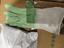 新款钓鱼手套耐用加厚防水手套耐磨厨房清洁户外橡胶手套乳胶 双色加厚粉-M码 【1双】 实拍图