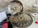 美厨（MAXCOOK）蒸锅汤锅火锅 304不锈钢单层34cm 大口径加厚复底汤蒸锅 MCZ7157 实拍图