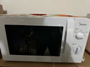 美的（Midea）微波炉 20升小型家用 360度转盘加热 易清洁内胆 旋钮操控高温杀菌 M1-L213B 经典款 实拍图