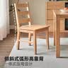 原始原素实木餐椅北欧现代简约橡木椅子家用餐桌椅饭桌椅1把B1121 实拍图