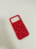 形物适用苹果17ProMax手机壳 iPhone17ProMax手机壳全包豹纹磁吸液态硅胶防摔高级感男女保护套-新年红 实拍图
