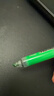 派通（Pentel ）SXS15 按动荧光笔 手账记号笔标记笔 伸缩式大容量荧光笔可换芯 4.5mm 绿色 实拍图