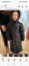 巴布豆（BOBDOG）95绒儿童羽绒服2025冬季男女中长款保暖A类防风抗菌面料连帽外套 黑色 240g+充绒 【抗寒-20°C】 130 推荐【身高115-125cm】 实拍图