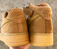 耐克（NIKE）官方男鞋女鞋 冬季新款运动鞋AF1空军一号小麦色中帮板鞋休闲鞋 DJ9158-200 44 实拍图