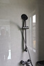 九牧（JOMOO）花洒淋浴套装升降杆小户型分体花洒全套枪灰-35287-126/HBS-1 实拍图