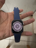 Apple/苹果 Watch Series 10 智能手表GPS款46毫米银色铝金属表壳丹宁色运动型表带S/M MX203CH/B 实拍图