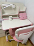 佩奇状元儿童学习桌椅套装可升降书桌6-18岁中小学生书房写字桌多功能桌子 实拍图