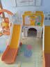 KIDDIPLAY儿童滑滑梯室内家用2至10岁宝宝滑梯秋千二合一攀爬架多功能乐园 橘小神童组合加单滑梯+画积过道 无规格 实拍图