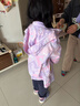 真维斯女孩儿童冲锋衣女童三合一可拆卸单外套加绒内胆两件套女童防风衣 【三合一可拆卸摇粒绒】紫色6611 150 实拍图
