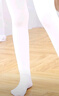 智友伴儿童连裤袜女童春秋薄绒打底裤学生宝宝中厚打底袜女孩白色舞蹈袜 实拍图
