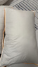 京东京造雪花枕 限选100%鹅腹小朵雪花毛蓬松枕头男女颈椎枕芯羽毛羽绒枕 实拍图