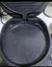美的（Midea）电饼铛家用 下可拆洗双面加热加深大火力40mm加深34cm烙饼煎饼锅三明治早餐机煎烤机电饼档JKE3483 实拍图