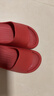 朴西香蕉船情侣凉拖鞋女浴室不易滑室内居家四季拖鞋男 红色 39-40 实拍图