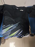 李宁俱乐部系列男女速干比赛套装上衣裤 AATU025 黑色黑色-1 L  实拍图