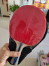 蝴蝶四星级乒乓球拍横拍双面反胶乒乓拍单只402含拍包 实拍图