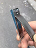 Creative art精工指甲刀防飞溅指甲剪平口精工制造指甲钳锋利耐用剪厚硬甲单个 实拍图