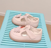 牧童宝宝小皮鞋2026春季新款女童软底公主鞋1-3岁甜美小女孩学步鞋 仙蝶粉 20 鞋内长14.5cm/适合脚长14.0cm 晒单实拍图