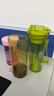 特百惠（Tupperware）晶彩MAX塑料杯600ml 男女士学生夏季运动水杯子户外大容量 奶茶棕 实拍图