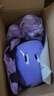 361°儿童轮滑鞋初学者男童女童溜冰鞋闪光轮旱冰鞋尺码可调节 紫色L码 实拍图
