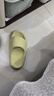 朴西新款EVA踩屎感厚底拖鞋女士居家室内情侣拖鞋男 黄色 39-40 实拍图